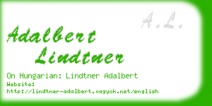 adalbert lindtner business card